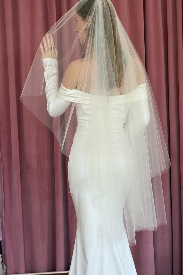 Kacey Two Tier Veil - Wedding Dresses & Gowns Auckland - IMG 9886