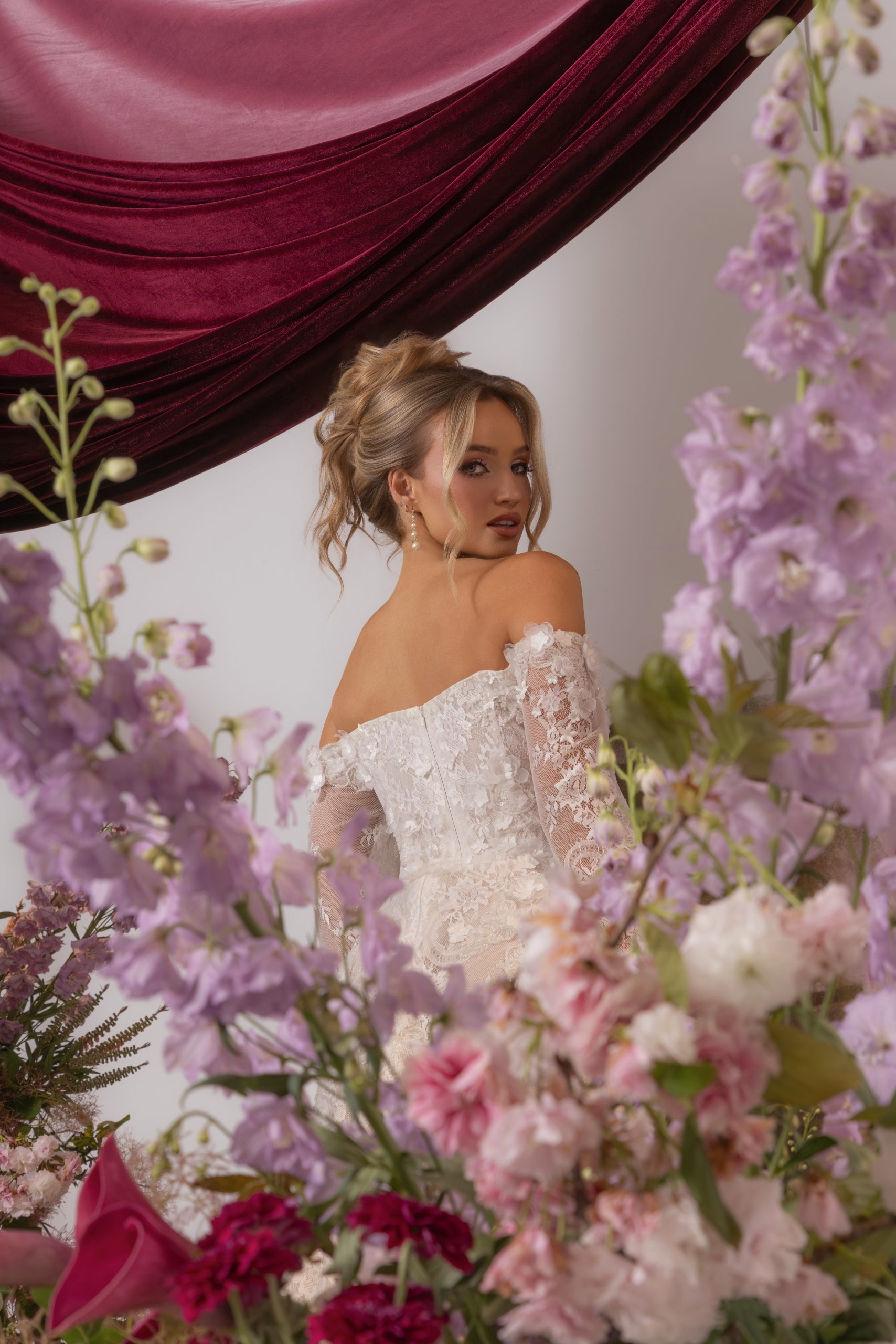 white dress with black lace sides Lady Black Tie - Giselle Dress - White Lace Dress